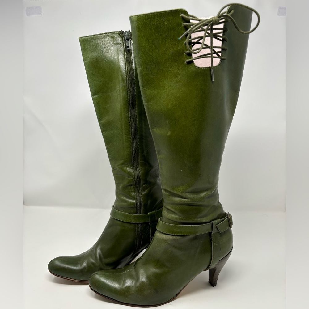 John Fluevog Teapot Rooibos Limited edition Boots 🫖